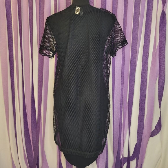 H&M - Black Mesh Dress - Picture 3 of 5